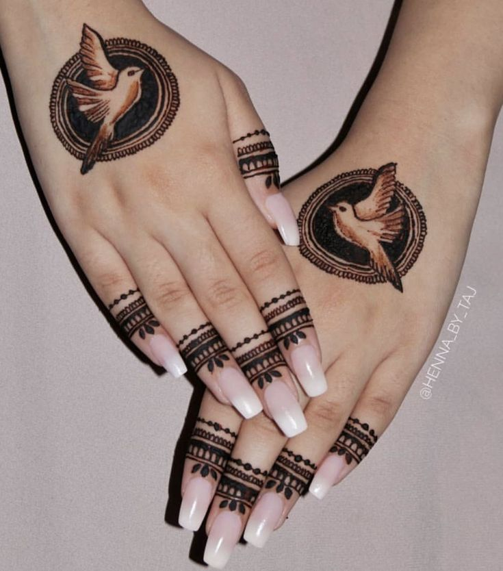 Unique Arabic Mehndi Designs 1