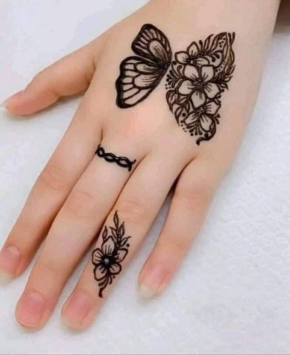Unique Arabic Mehndi Designs 2