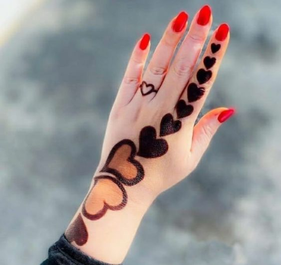 Unique Arabic Mehndi Designs 4