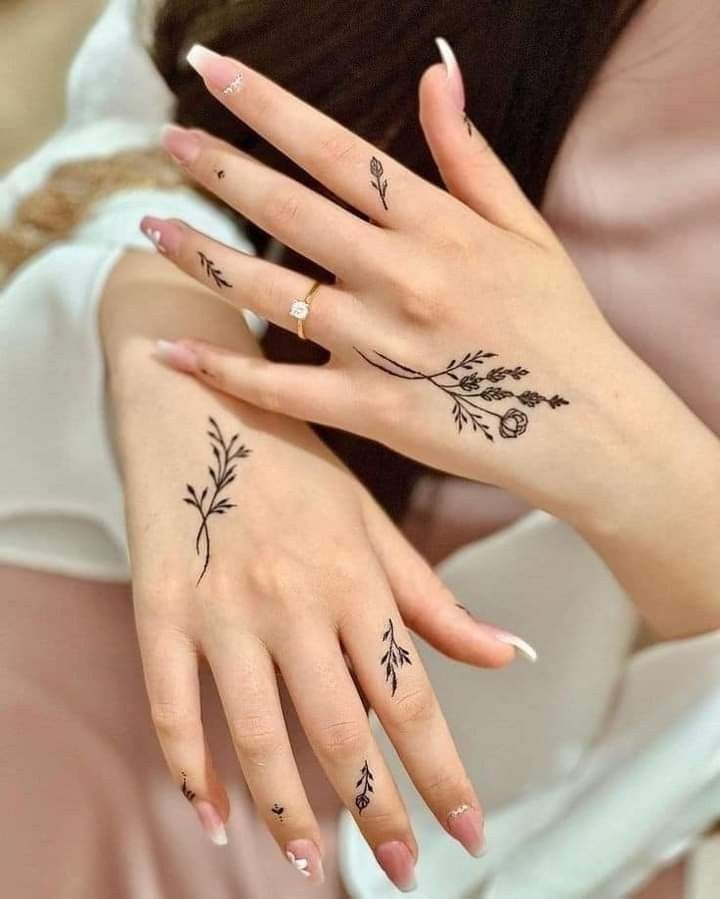 Unique Arabic Mehndi Designs 10