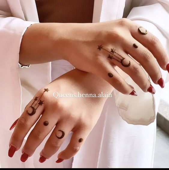 Simple Mehndi Designs For Fingers 8