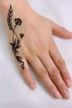 Mehndi Design for Fingers Easy and Beautiful 7