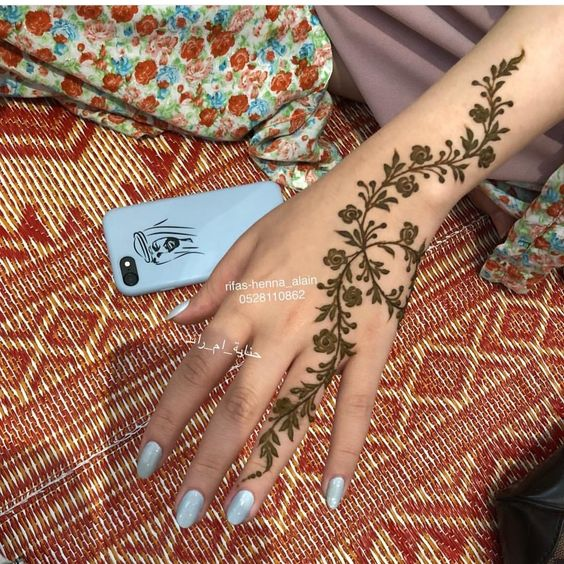 Mehndi Designs for Single Fingers 8