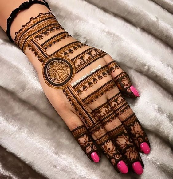 Mehndi Designs for Diwali 10