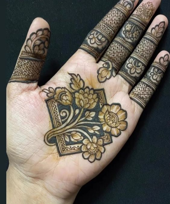 Mehndi Designs for Rakhi 4