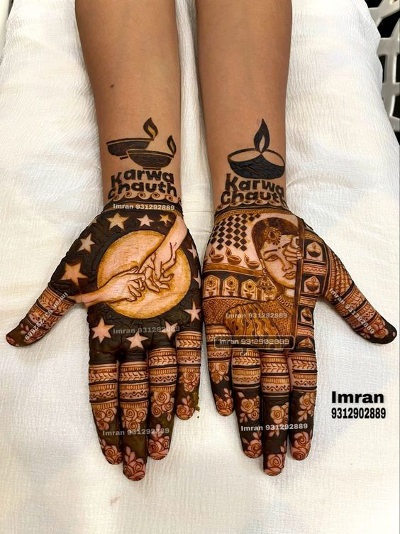 Mehndi Designs for Rakhi 10