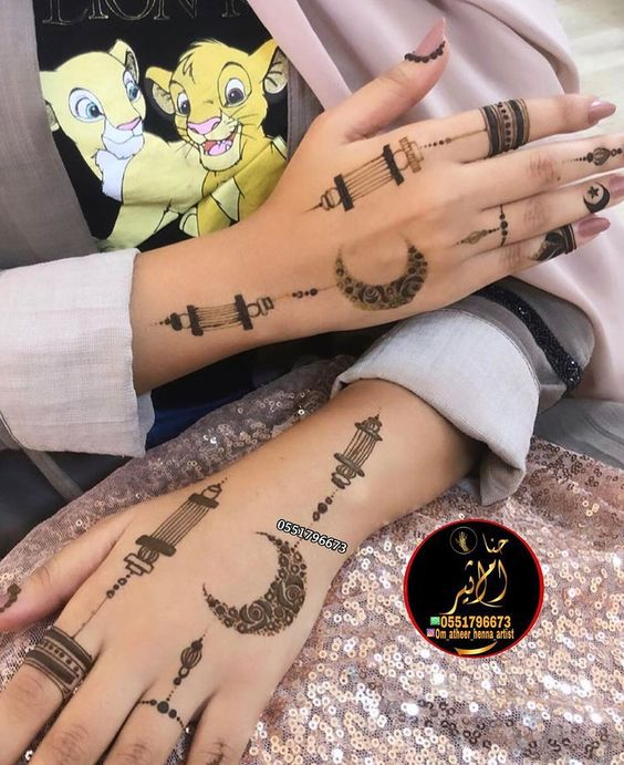 Simple Mehndi Design for Eid 5