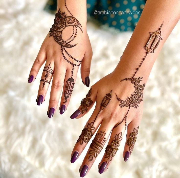 Simple Mehndi Design for Eid 10