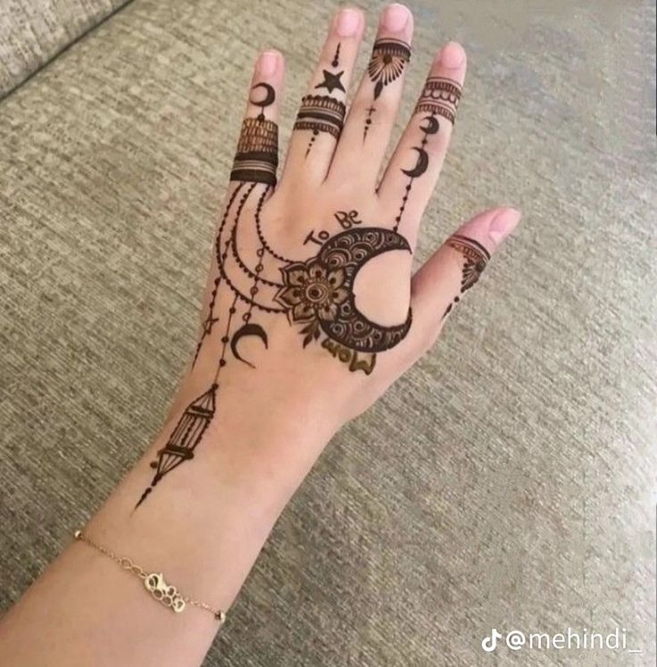 Unique Mehndi Design for Eid 2