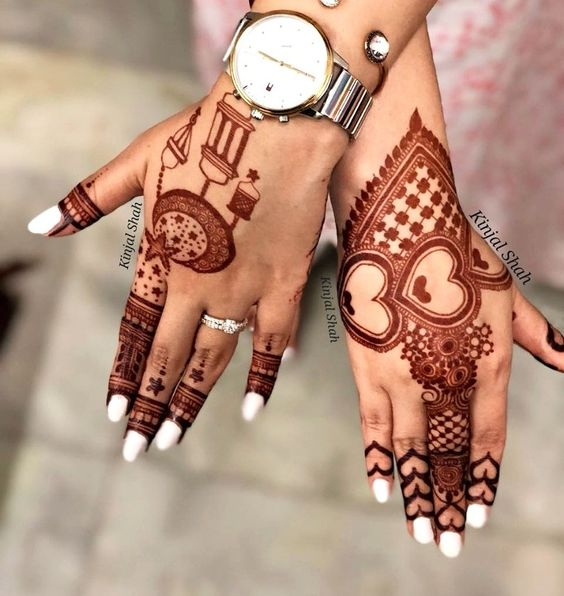 Unique Mehndi Design for Eid 8