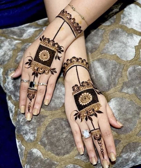 Unique Mehndi Design for Eid 10