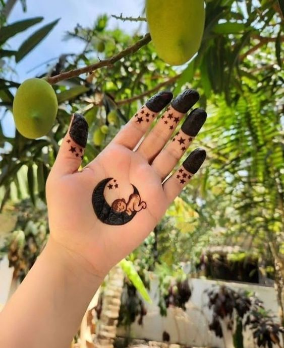 Eid Mehndi Design for Front Hands 2