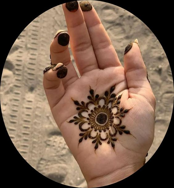 Eid Mehndi Design for Front Hands 10