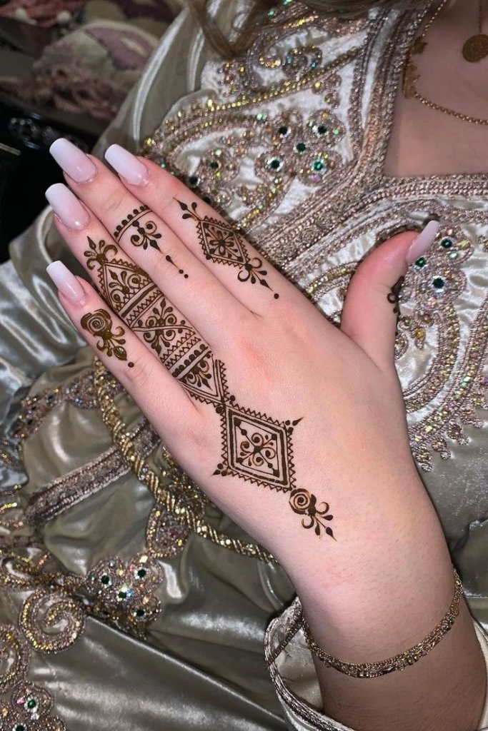 Mandala Mehndi Designs for Back Hands 5