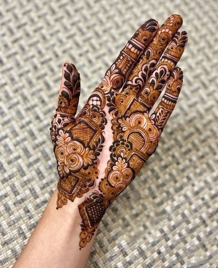 Mandala Mehndi Designs for Front Hands 5
