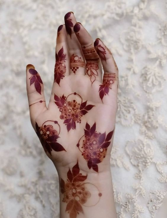 Mandala Mehndi Designs for Front Hands 7