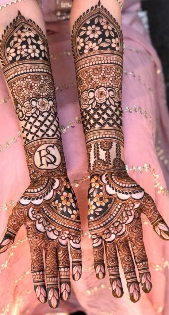 Bridals Mehndi Designs for Front Hands 2