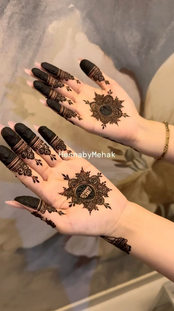 Bridals Mehndi Designs for Front Hands 6