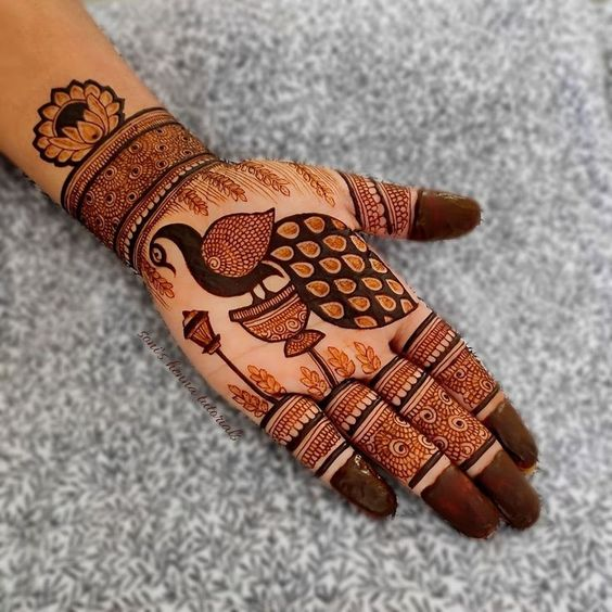 Teej Mehndi Designs for Kids 2