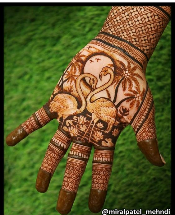 Teej Mehndi Designs for Kids 6