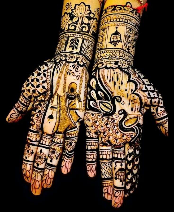 Latest Mehndi Designs for Teej 1