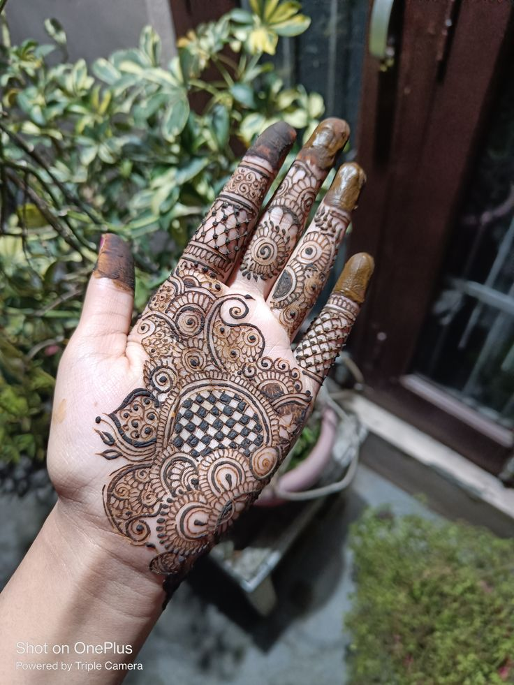 Latest Mehndi Designs for Teej 7