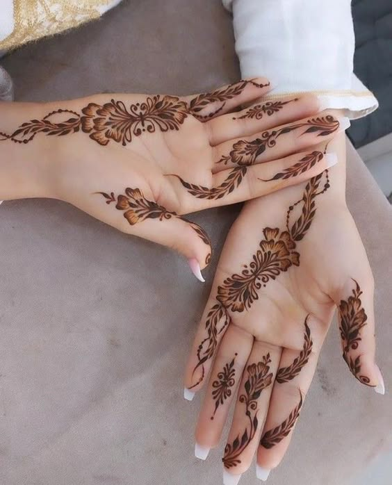 Stylish Mehndi Designs for Palm 2
