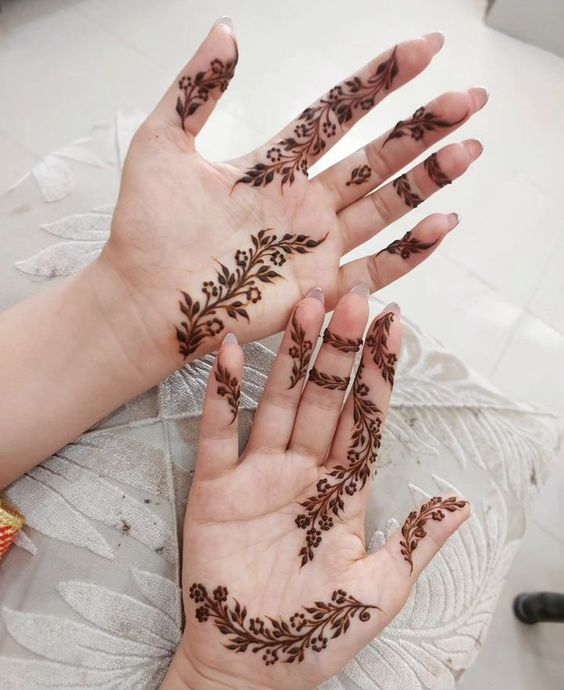 Stylish Mehndi Designs for Palm 5