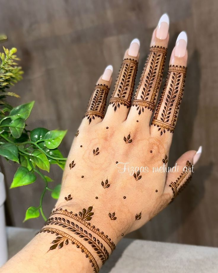 Lotus Mehndi Designs 3
