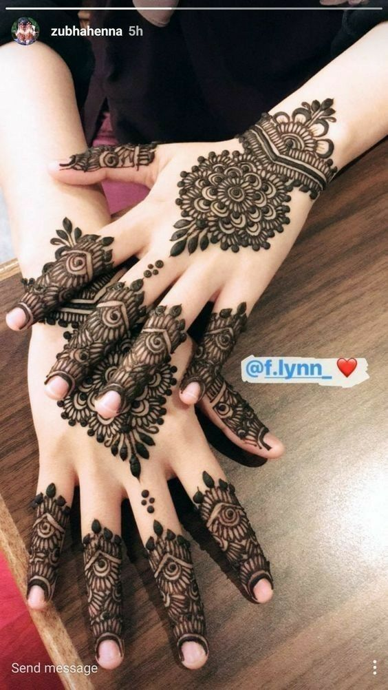 SimpleTikki Mehndi Design 2