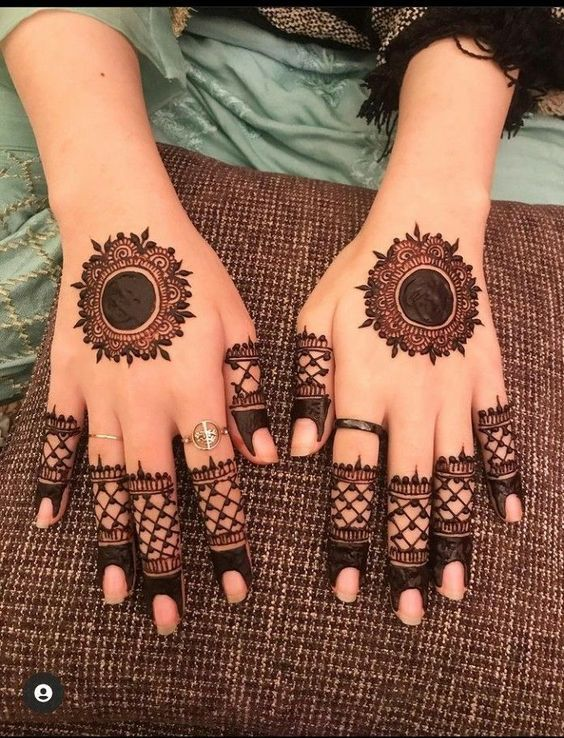 SimpleTikki Mehndi Design 3