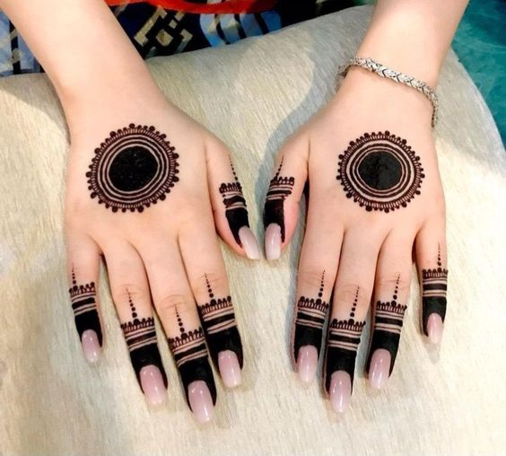 SimpleTikki Mehndi Design 4