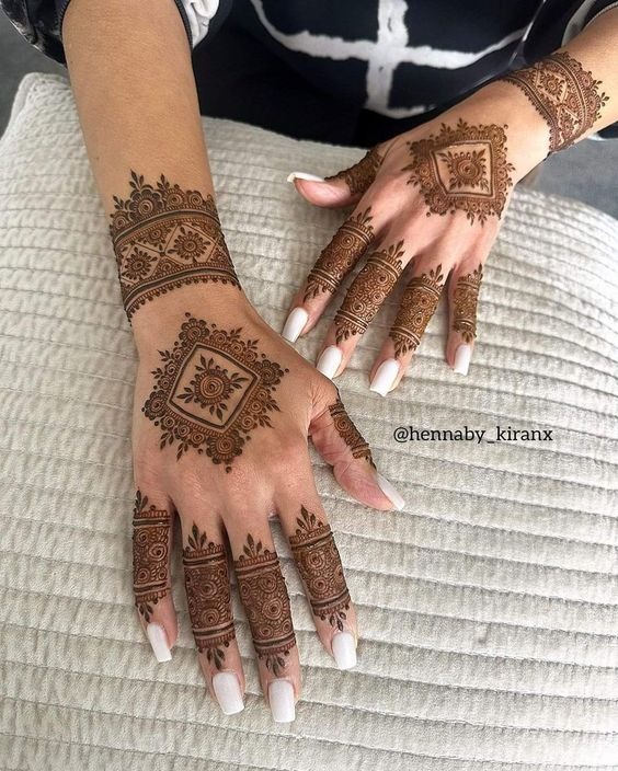 SimpleTikki Mehndi Design 9