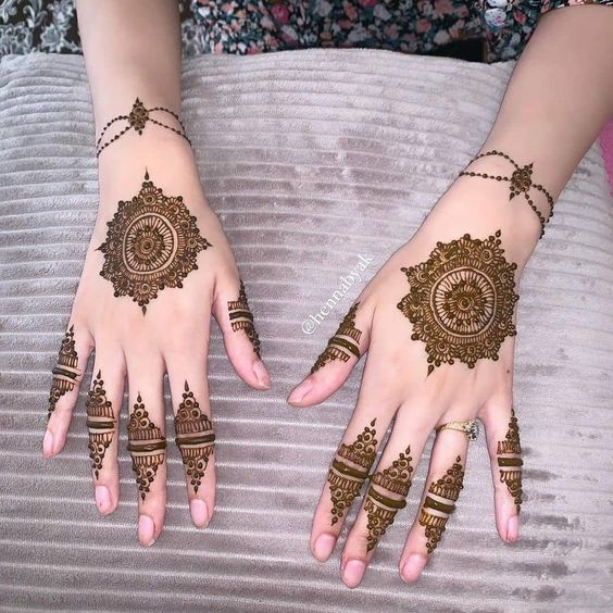 SimpleTikki Mehndi Design 10