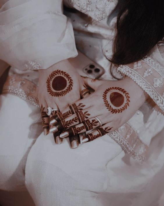 Tikki Mehndi Designs for Back Hand 2