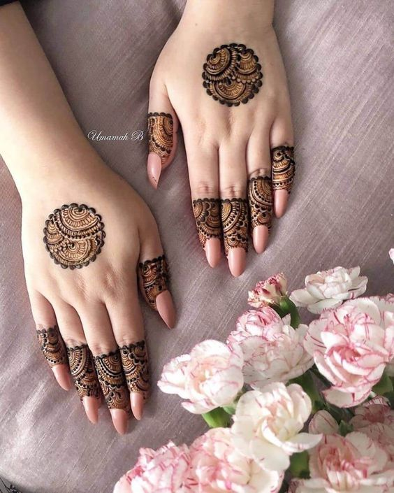 Unique Tikki Mehndi Designs 3