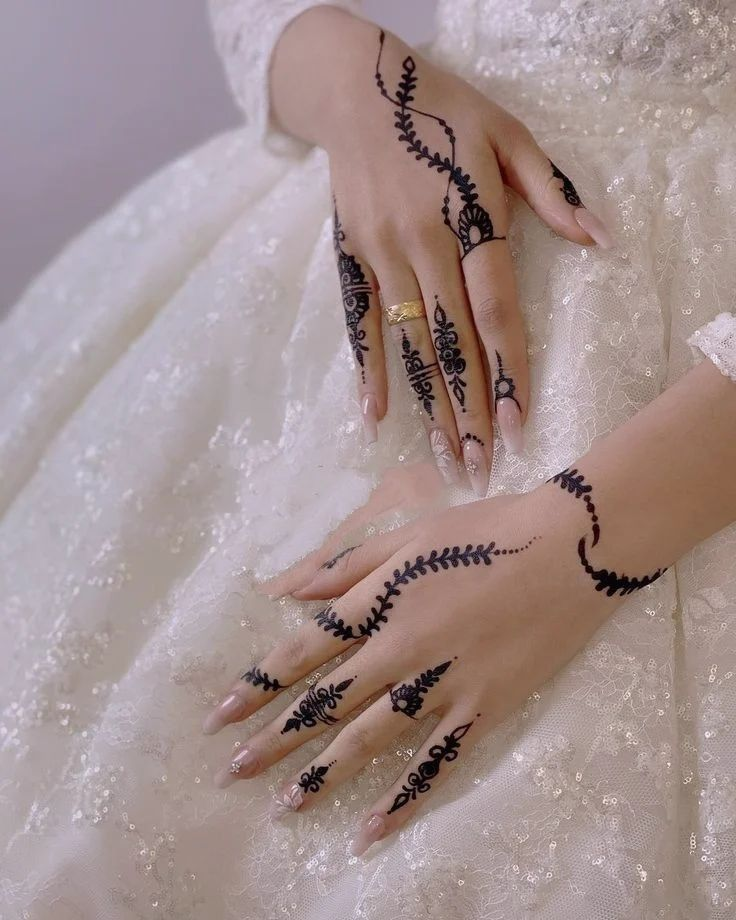 Simple Mehndi Designs For Back Hands 4