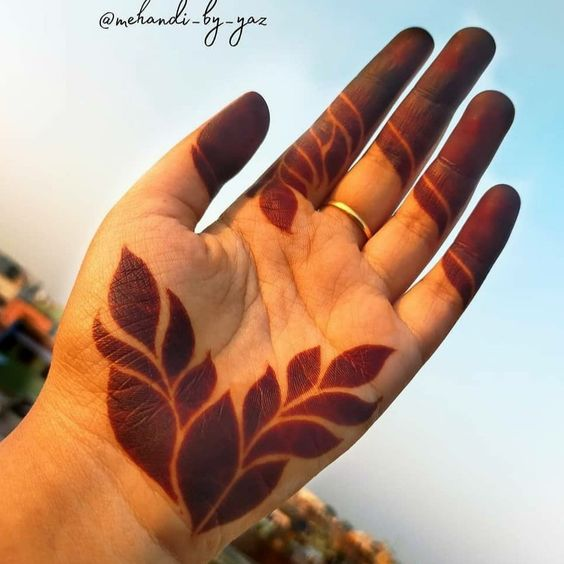 Lotus Mehndi Designs 19