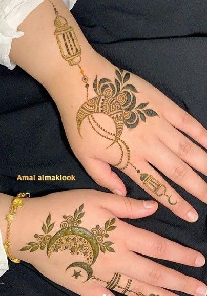 Unique Mehndi Design for Chand Raat 7