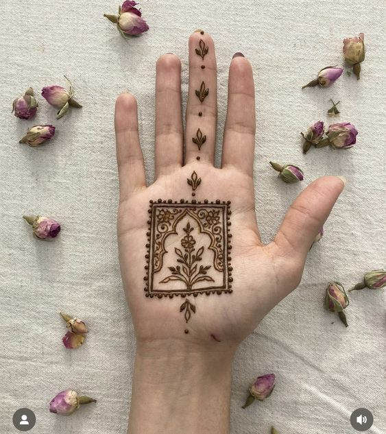 Diwali Mehndi Designs For Front Hands 8