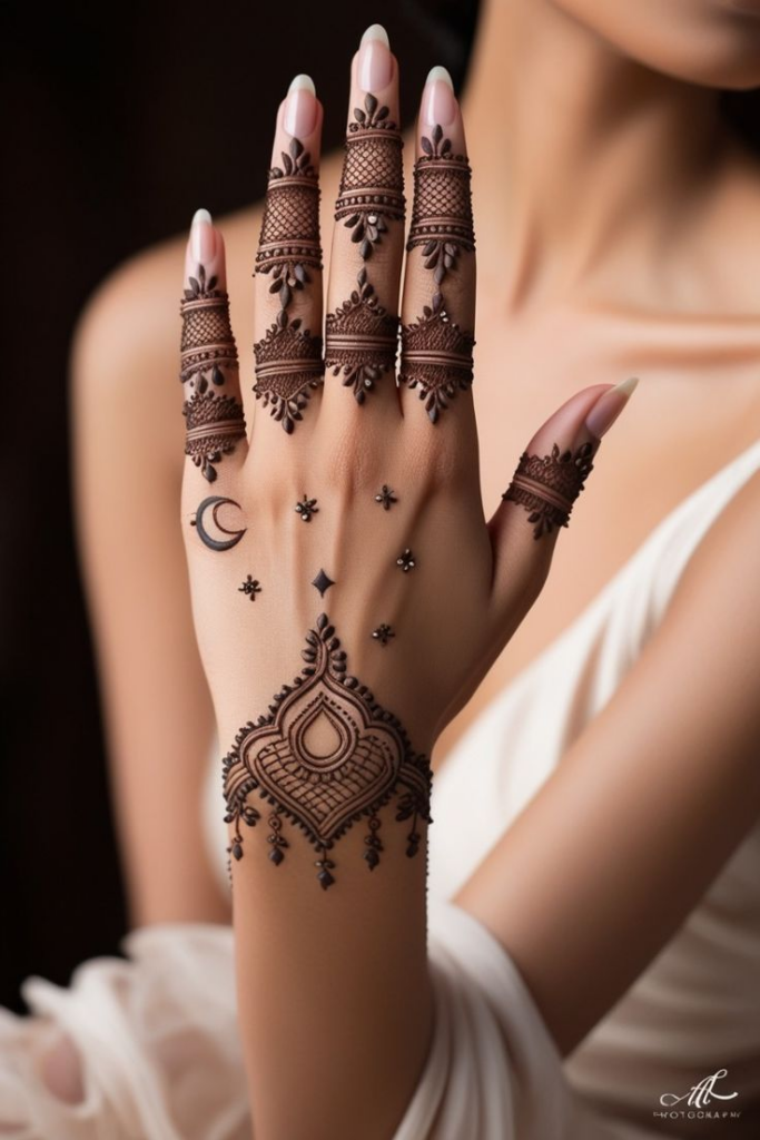 45+ Nikkha Mehndi Designs 28