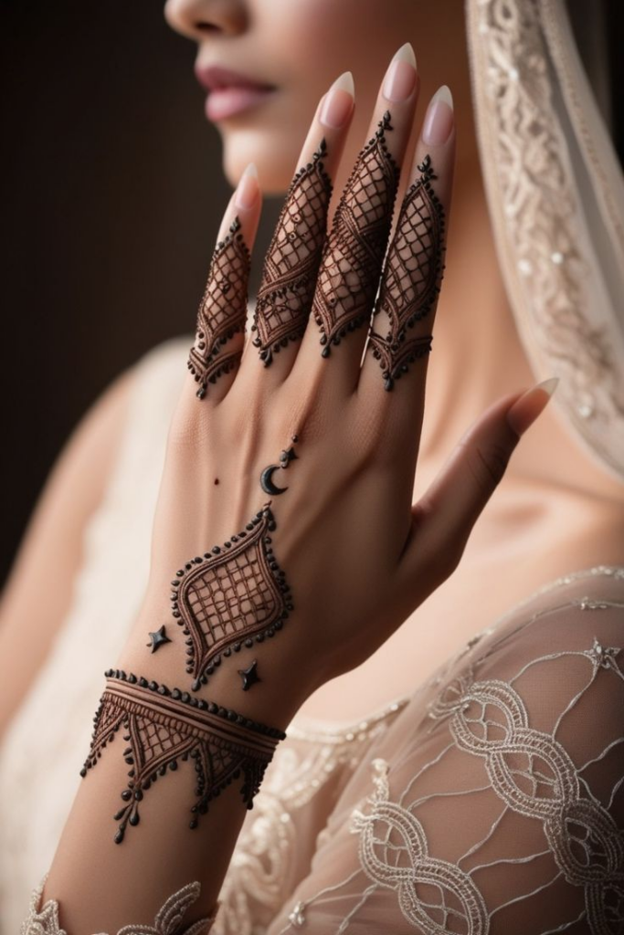 45+ Nikkha Mehndi Designs 29