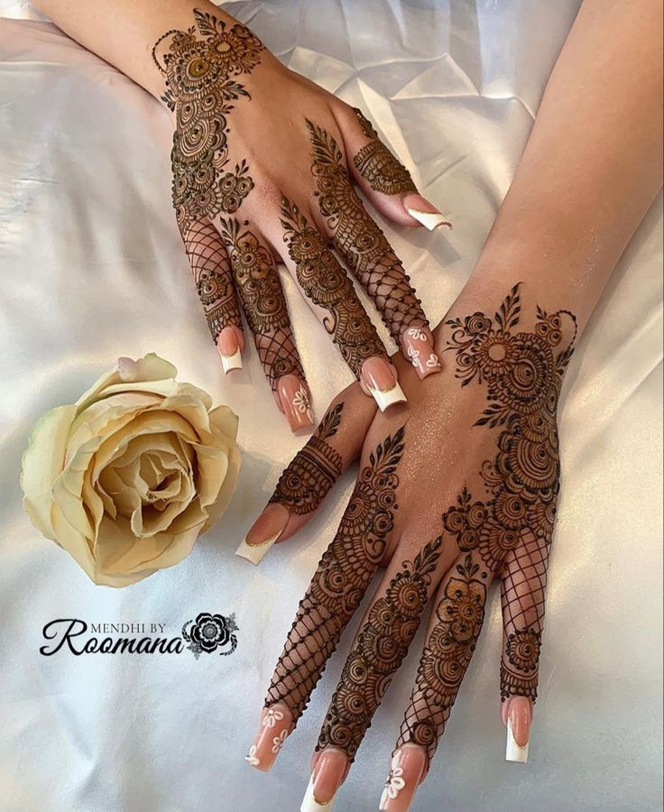 45+ Nikkha Mehndi Designs 5