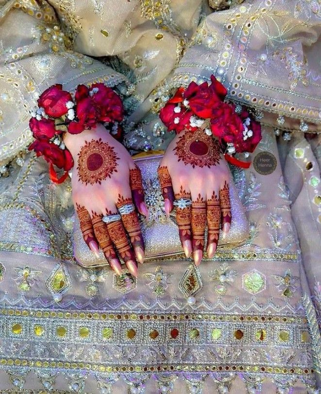 45+ Nikkha Mehndi Designs 12