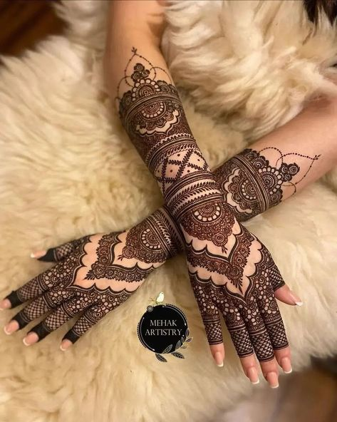 45+ Mehndi designs for Barat 1