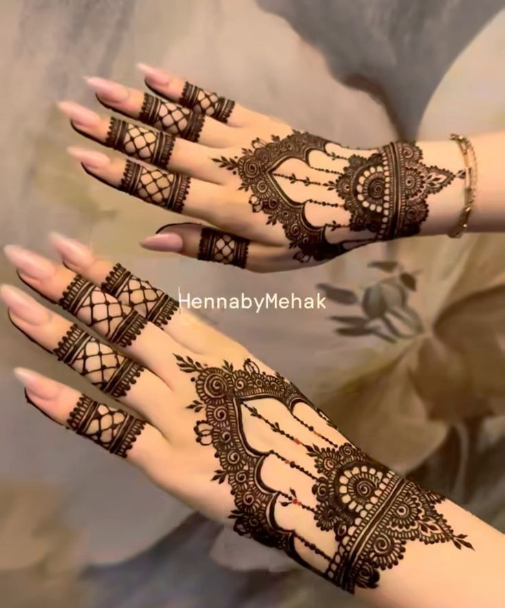 45+ Mehndi designs for Barat 3