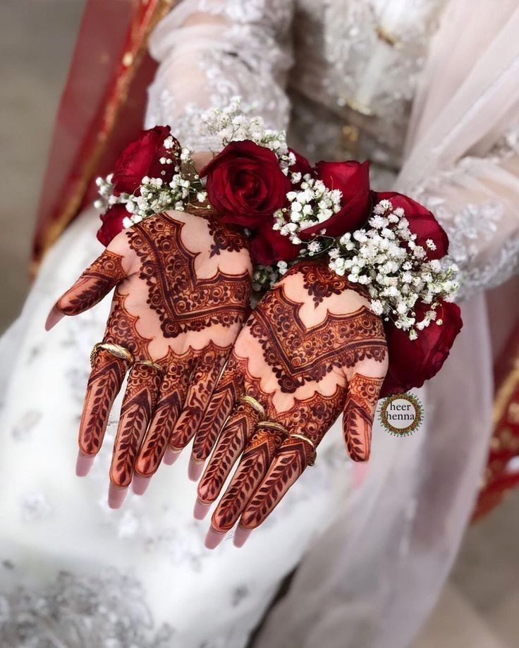 45+ Mehndi designs for Barat 6