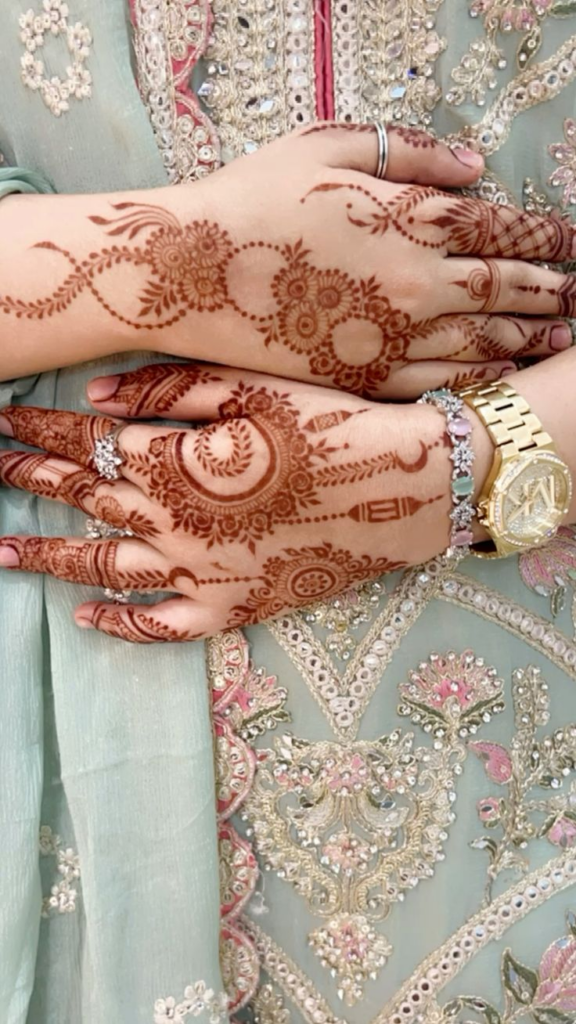45+ Mehndi designs for Barat 4