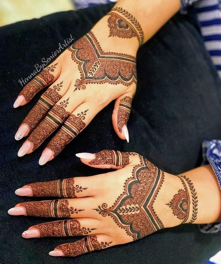 Mehndi Designs for Mayon 1