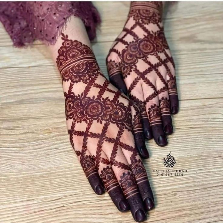 Mehndi designs for Barat 15